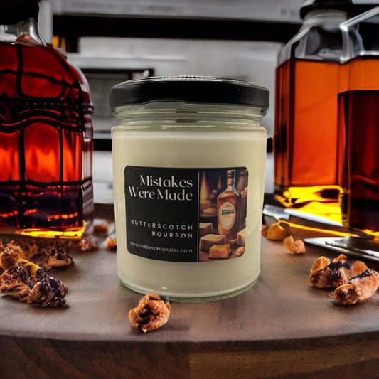 Butterscotch Bourbon - Mistakes Were Made  Candle