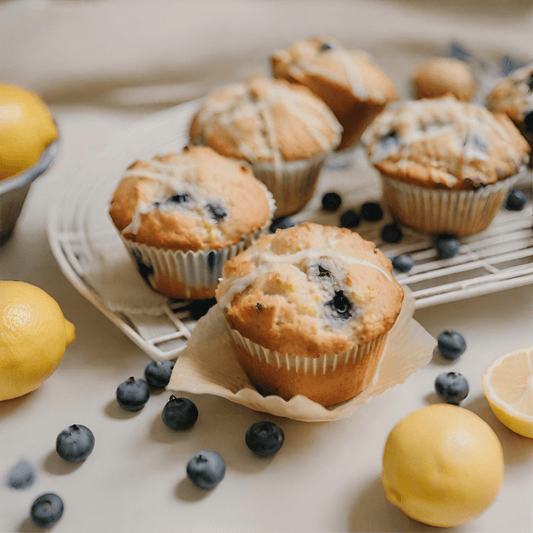 Murder Muffins - Lemon & Blueberry Muffins Scented Soy Wax Melts  Wax melt