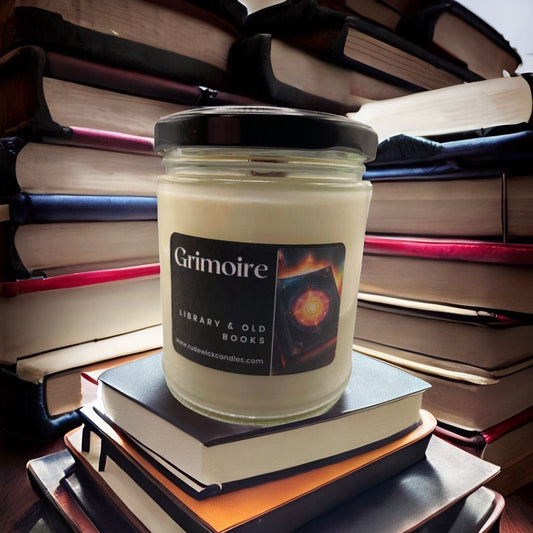 Library - Grimoire  Candle
